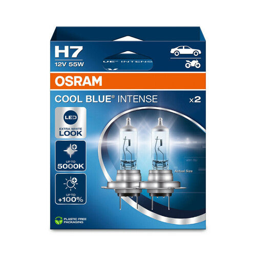 Osram 12V Cool Blue Intense (Next Gen) - H7 - 55W - PX26d - 2 pz - Scatola
