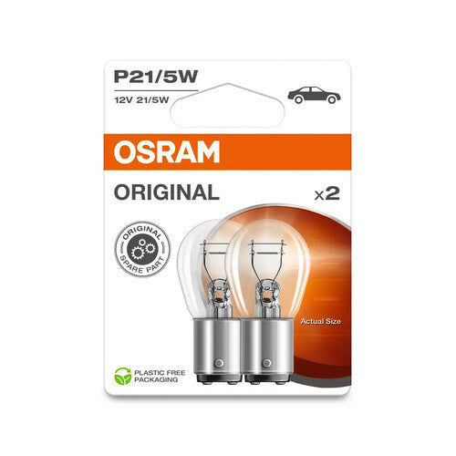 Osram 12V Original Line - P21/5W - 21/5W - BAY15d - 2 Stück - Box