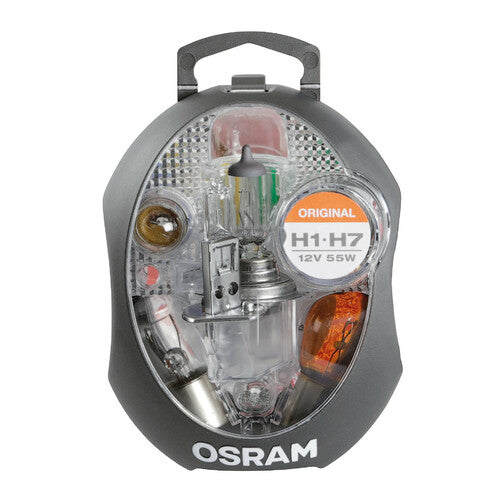 Osram Lampadina Kit Lampade di ricambio 12V - Scatola Plast. - H1/H7