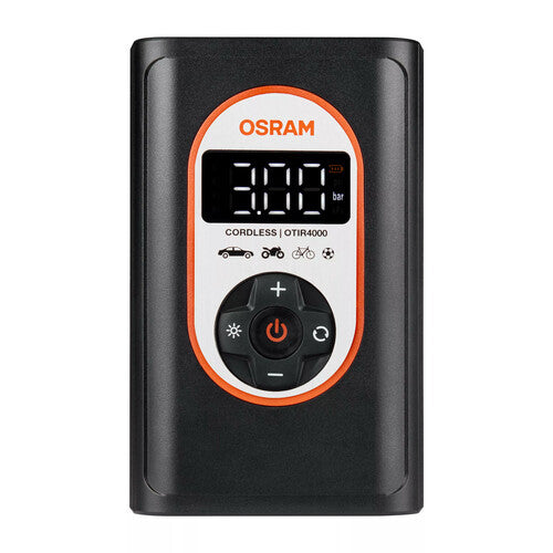 Osram TYREinflate 4000, compressore digitale ricaricabile per pneumatici