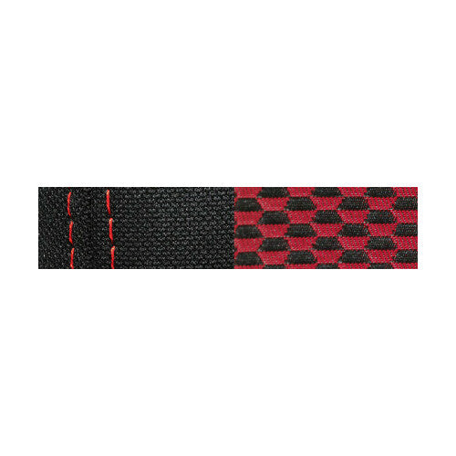 Juego de fundas de asiento negras/rojas de calidad superior para Volkswagen Golf VI 5p (11/08-10/12) Highline QF37057E