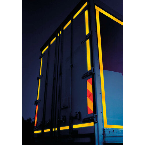 Paar selbstklebende Reflektoren für harte Oberflächen - RA4004RF Anhänger