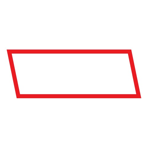 Adhesive label, 1 piece - Third-party freight transport