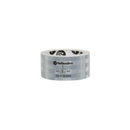 Lampa Value, safety warning tape for hard surfaces 12.5 m White