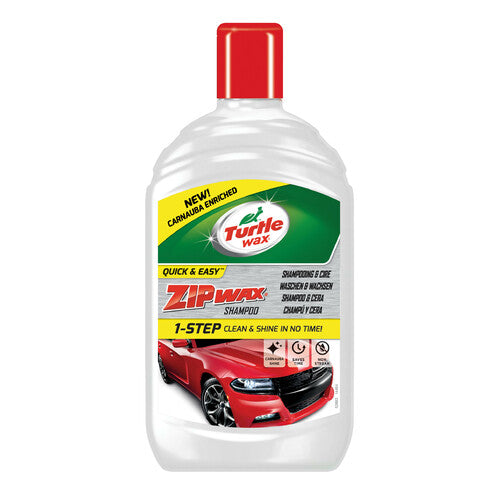 Turtle Wax Zip Wax, champú de cera - 500 ml