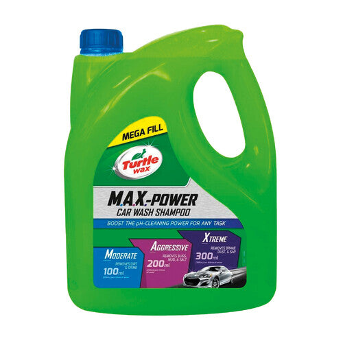 Turtle Wax Max-Power, shampoo super concentrato - 4000 ml