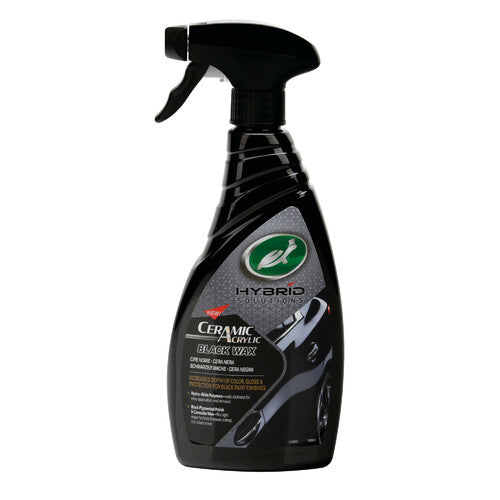 Turtle Wax Hybrid Solutions, cera cerámica-acrílica negra - 500 ml