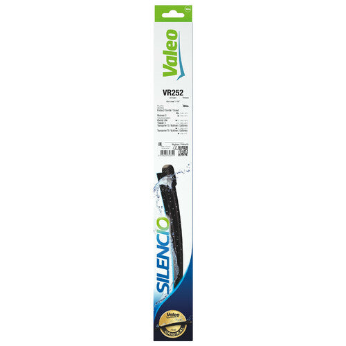 Escobillas planas Valeo Silencio, limpiaparabrisas trasero VR252 404 mm 1 ud