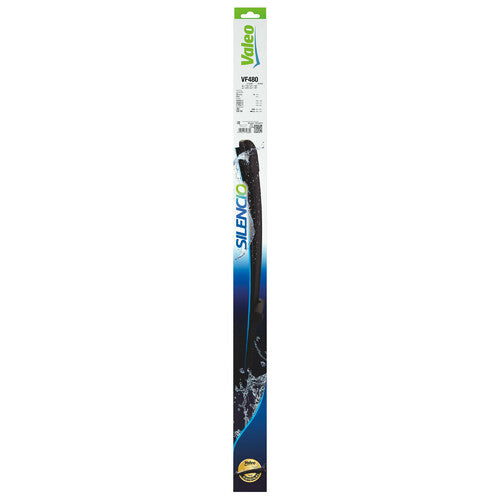 Valeo Silencio Flachwischerblätter, Scheibenwischerblätter VF480 750 + 650 mm, 2 Stück