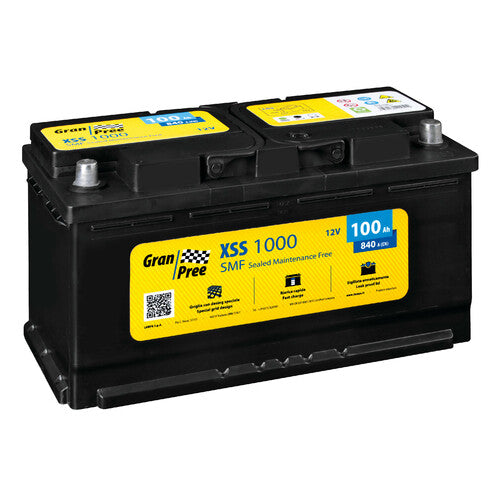 Gran Pree Batteria 12V - Gran Pree SMF - 100 Ah - 840 A - L5
