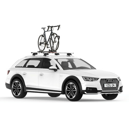 Yakima HighRoad Dachfahrradträger mit Vorderradbefestigung – Schwarz