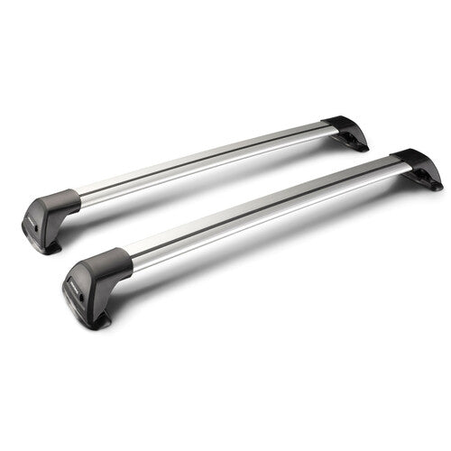 Yakima Flush 80cm Aluminium-Dachträger für Toyota Yaris 5p 04/99>12/05 Standarddach