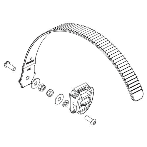 Yakima Ersatzgurt und -schnalle für FoldClick Fahrradträger