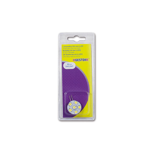 Lampadina G4 6 LED daylight 8032793937050