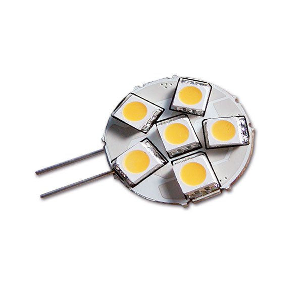 Lampadina G4 6 LED bianco caldo LUC006M LUC006M