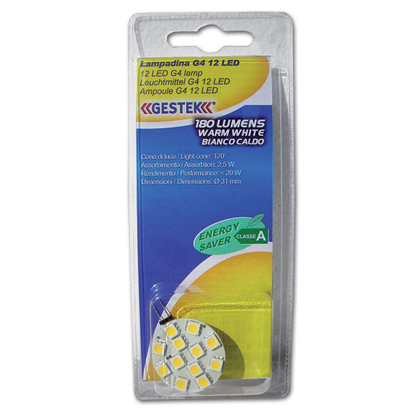 G4 12 LED bulb LUC013 8032793933694