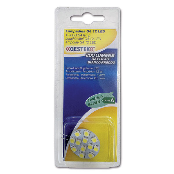 Bombilla LED G4 de 12 luces diurnas 8032793933649