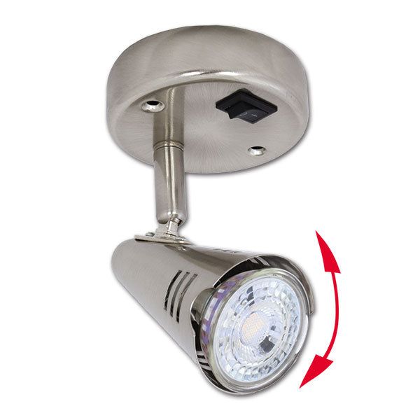 Faretto a LED con braccetto rigido LUC118