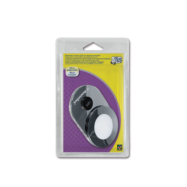 Plafoniera a sbalzo ovale 6 LED blister 8032793930594