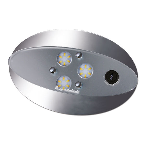 Lámpara de techo ovalada Elegance 18 LED LUC545