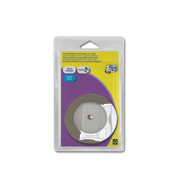 Tecnoled Faretto LED touch daylight incasso blister