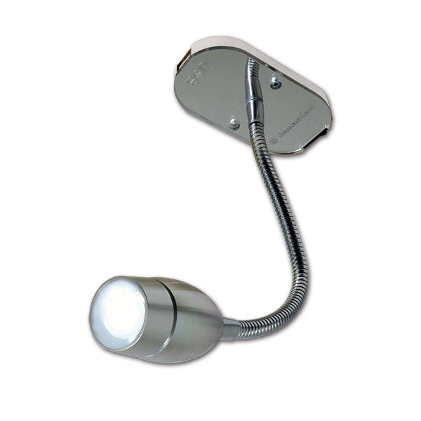 Faretto con 1 LED luce bianca fredda e USB LUC570