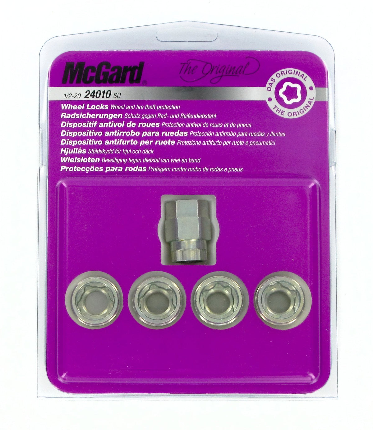 McGard Dadi ruota auto conici kit 4 pz - Original - G010