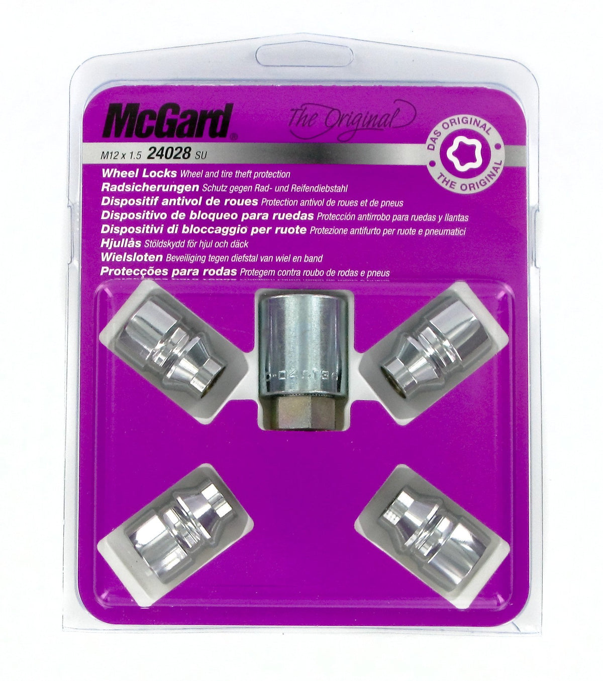 McGard Dadi ruota auto conici kit 4 pz - Original - G030