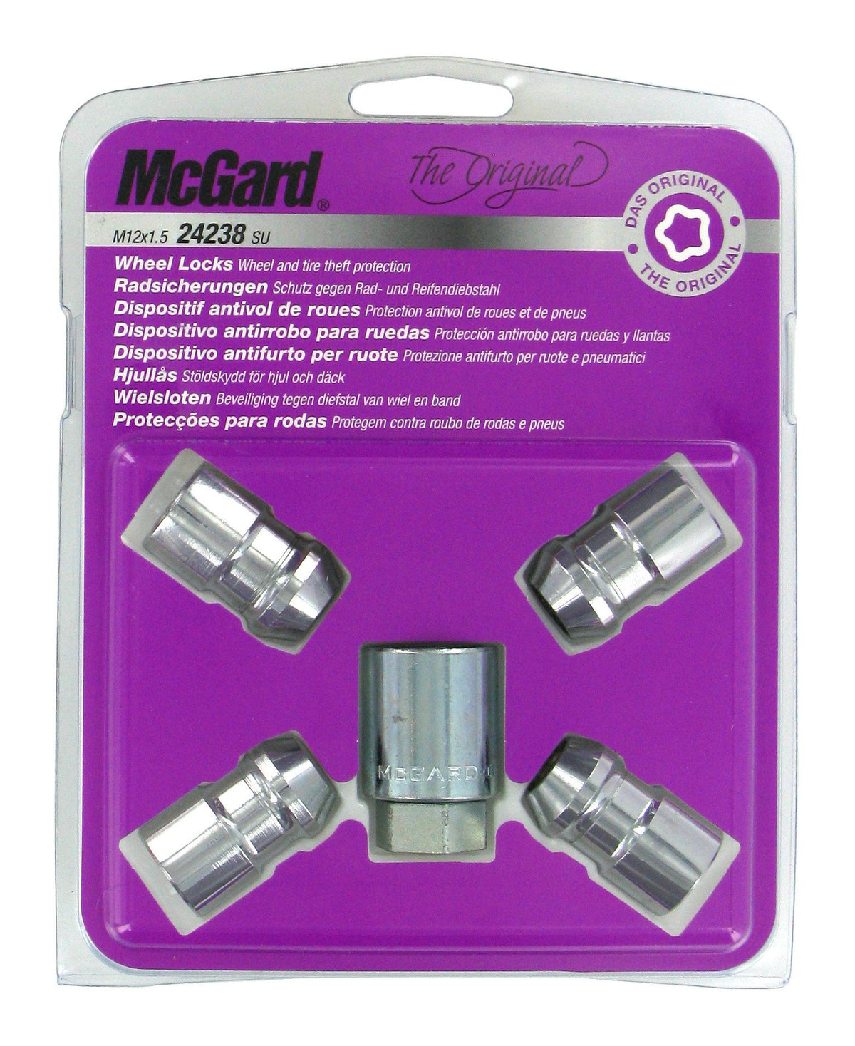 McGard Dadi ruota auto conici kit 4 pz - Original - F220
