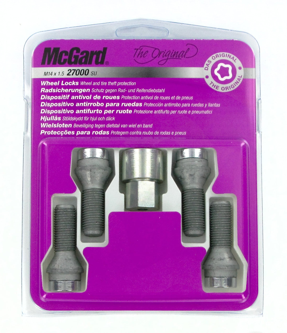 McGard Bulloni ruota auto conici kit 4 pz - Original - A350