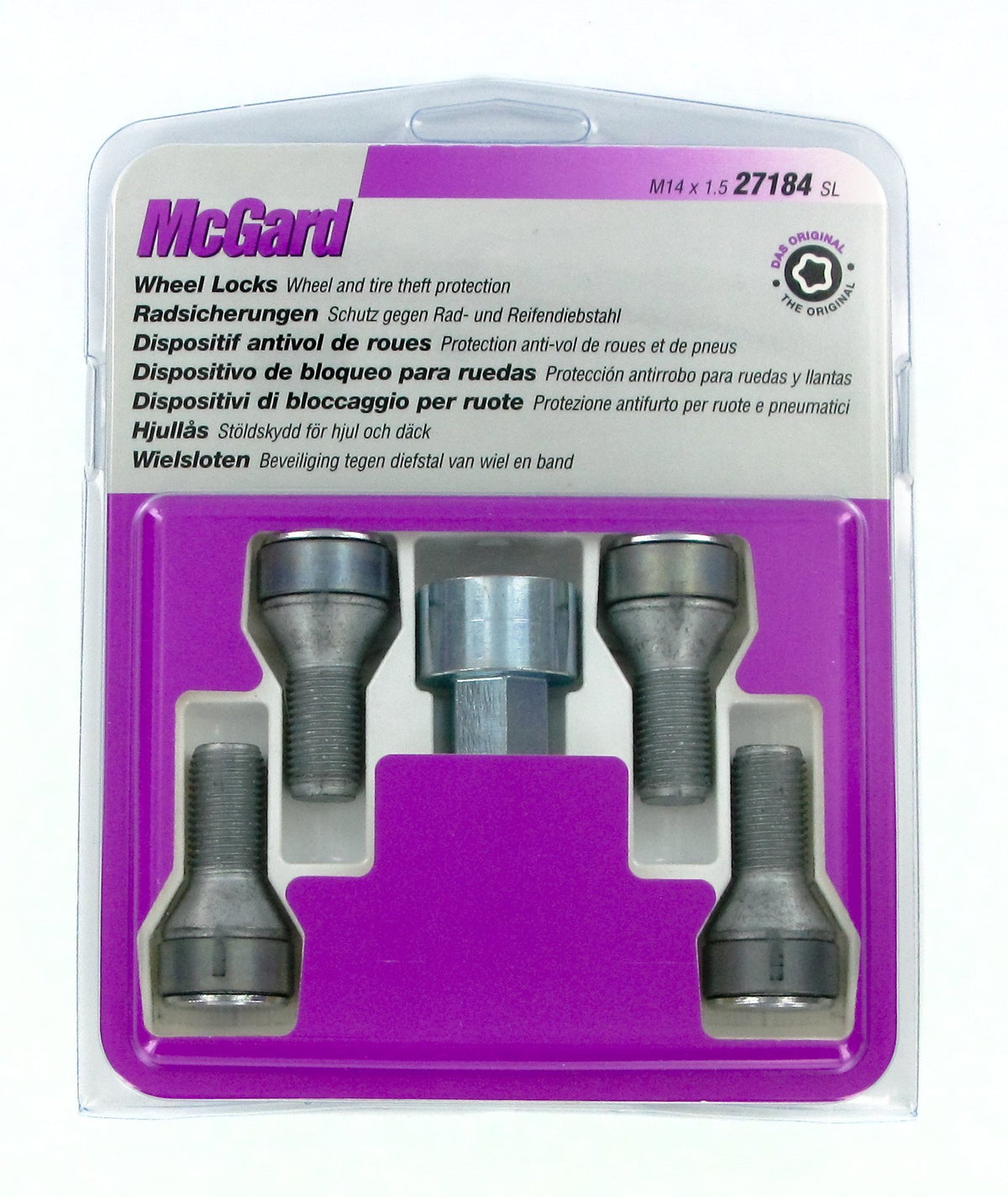 McGard Bulloni ruota auto conici kit 4 pz - Ultra High Security - A270