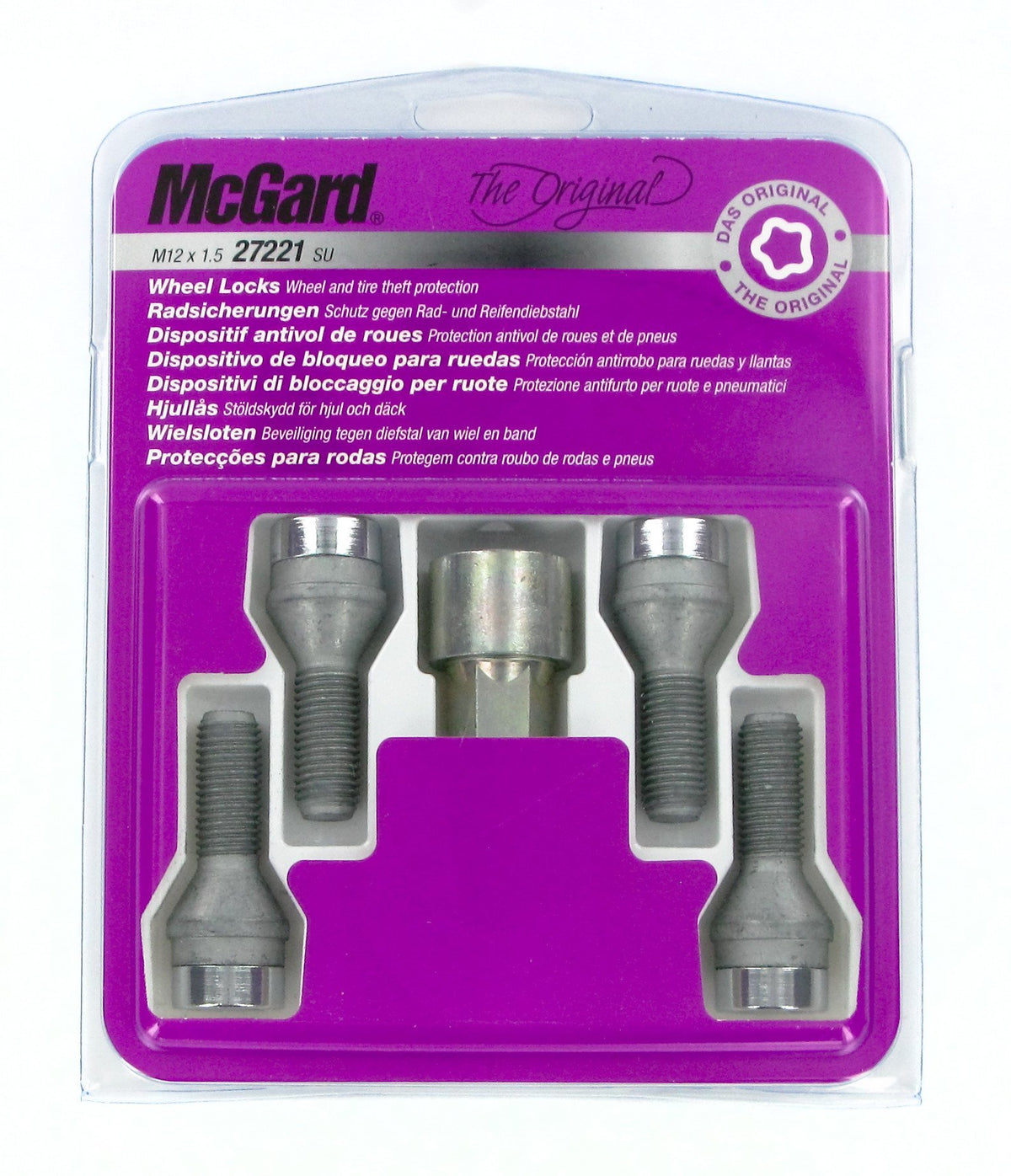 McGard Bulloni ruota auto conici kit 4 pz - Original - A130
