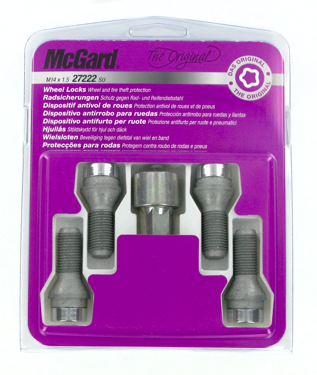 McGard Bulloni ruota auto conici kit 4 pz - Original - A280