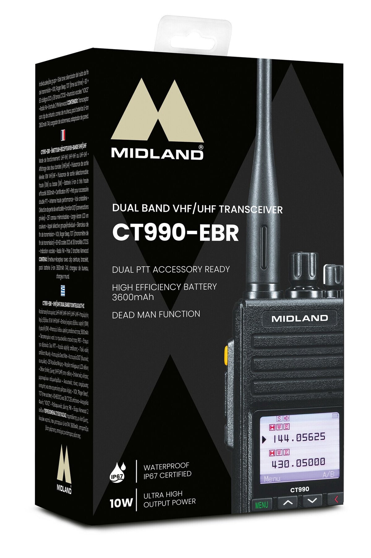 Midland CT990 EBR, radio amatoriale