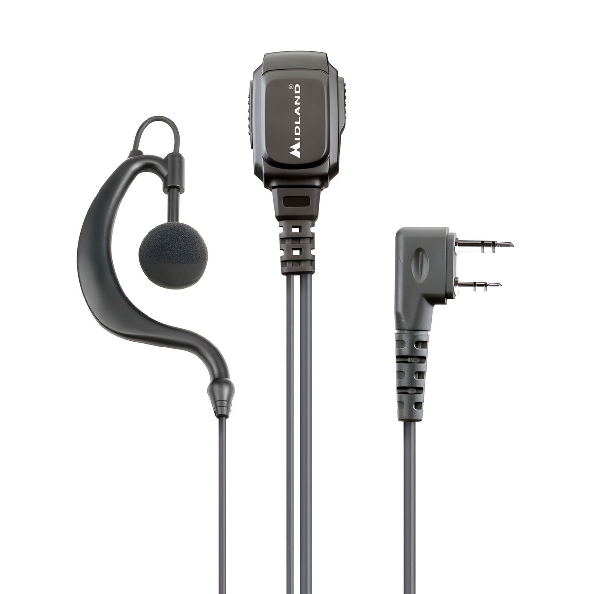 Midland MA21 LK Pro, auricolare con microfono 2 pin Kenwood