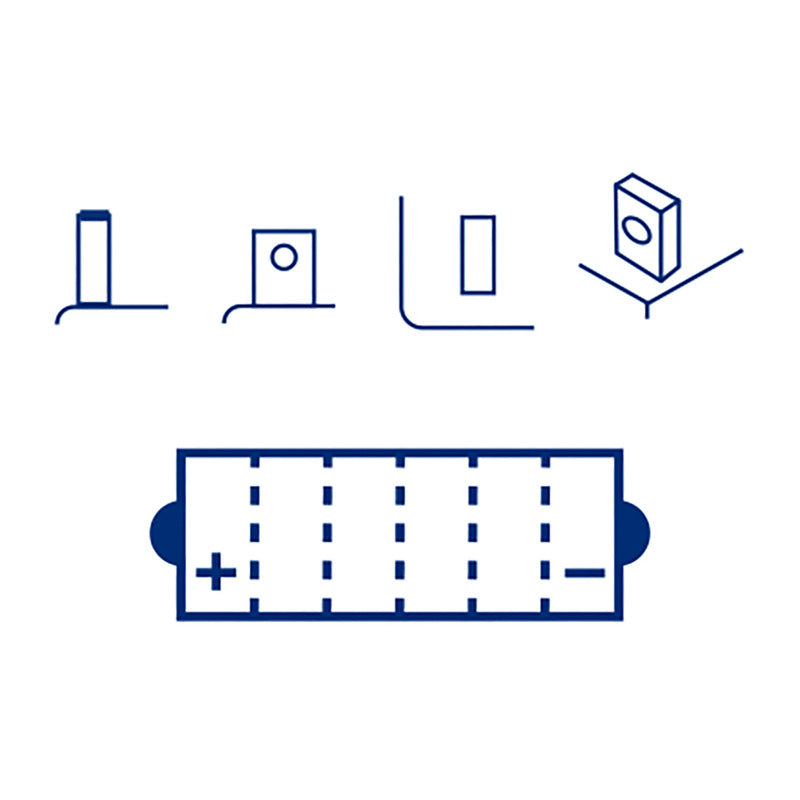Magneti Marelli Batteria Mo60-N30-A-sm con Acido