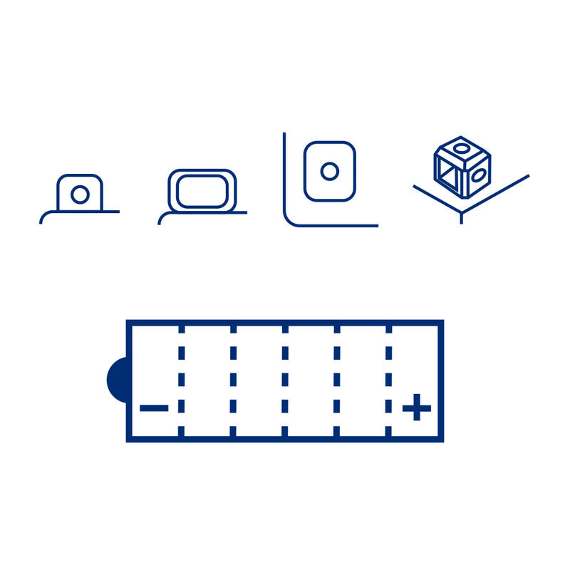 Magneti Marelli Batteria Mob10L-A2-sm con Acido
