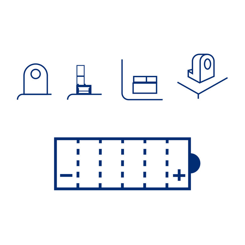 Magneti Marelli Batteria Mob10L-B2-sm con Acido