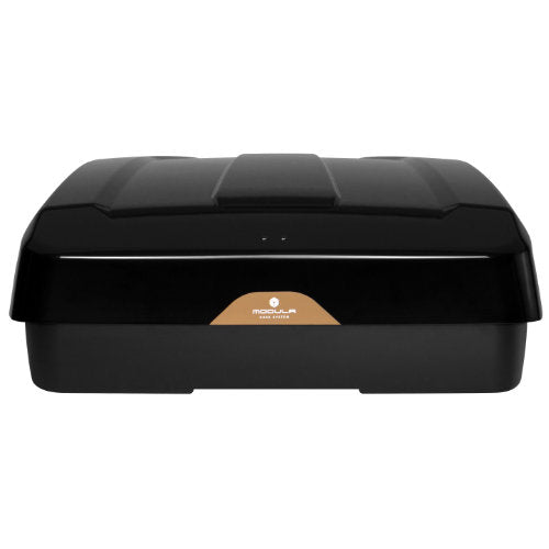 Cofre de techo para coche MODULA Evo 470, negro brillante, 185 x 90 x 42,6 cm
