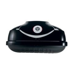 MODULA Beluga 460 Dachbox für Autos, Schwarz glänzend, 157 x 91 x 46,5 cm