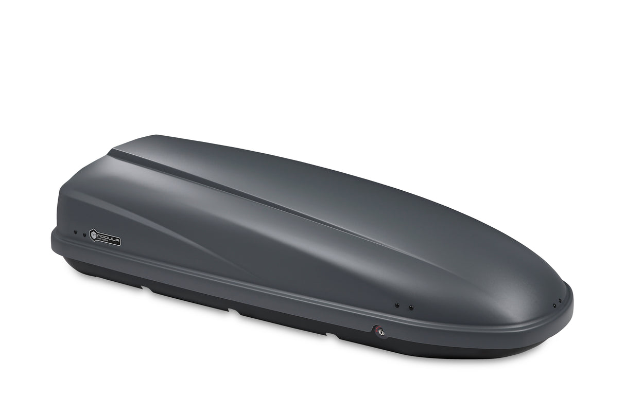 MODULA Dachbox Travel Easy 460 Mattgrau 197 x 70,8 x 47,9 cm