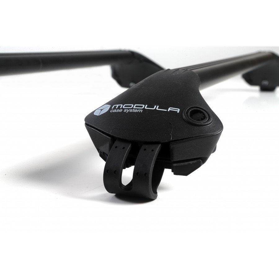 MODULA Universal-Dachträger OVALBAR GESCHLOSSEN SCHWARZ