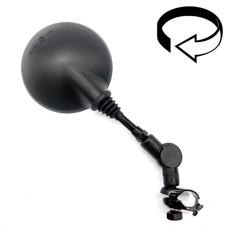 Magneti Marelli Specchio sinistro - destro Motard Tondopieghevole Con Supporto