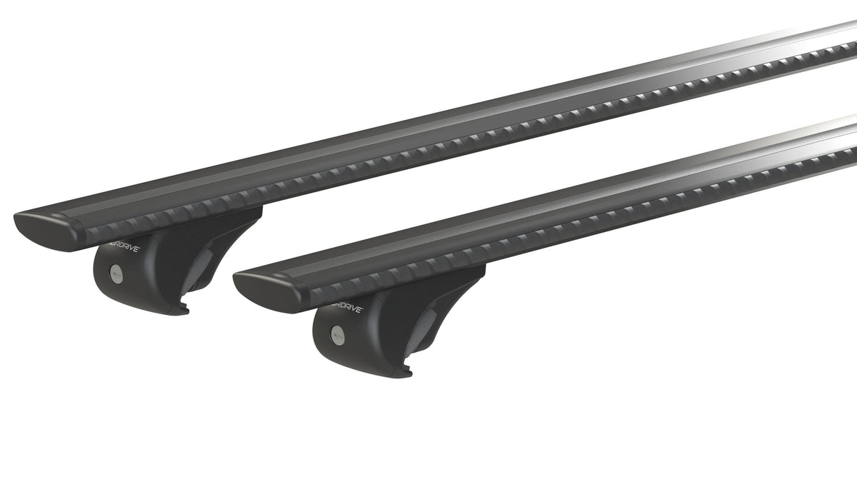 Nordrive Silenzio Black Rail, set completo barre portatutto in alluminio - XL - Evos RA N15092