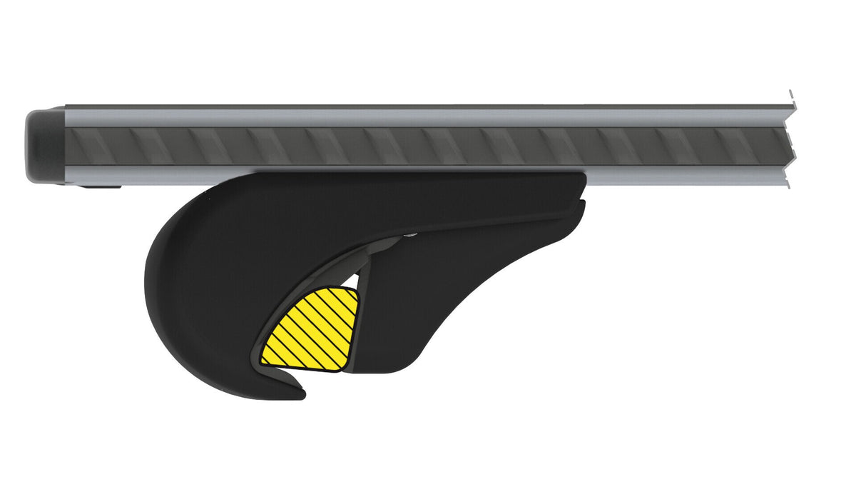 Lampa Silenzio Rail Barre Portatutto Alluminio + Kit Evos RA 108 cm - S