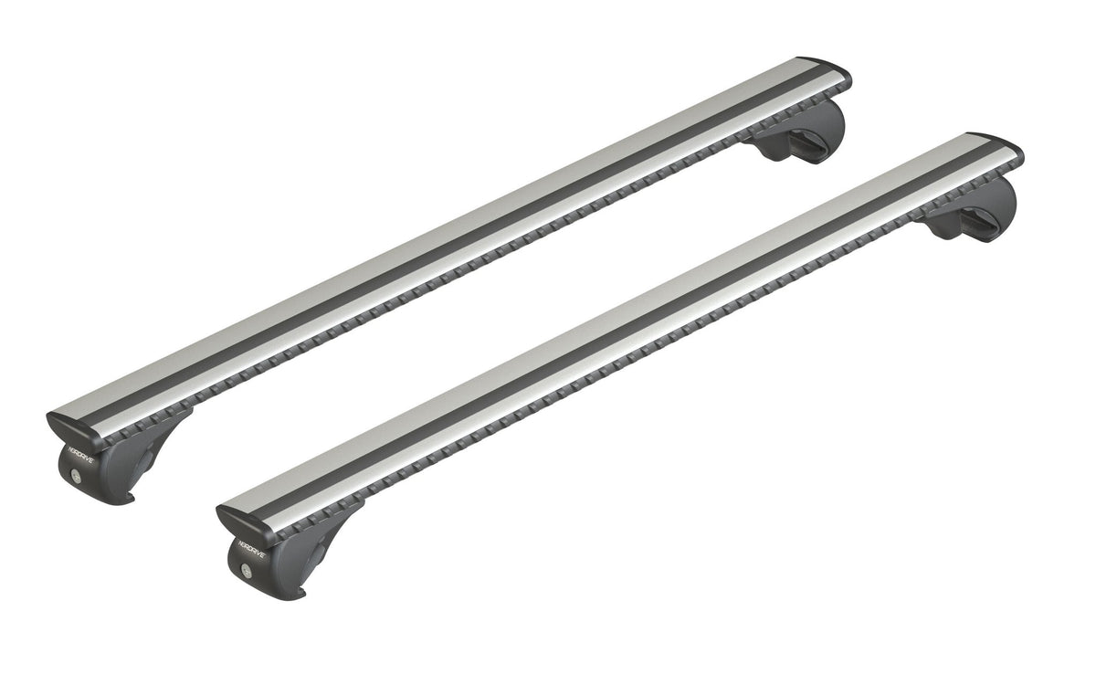 Lampa Silenzio Rail Barre Portatutto Alluminio + Kit Evos RA 108 cm - S