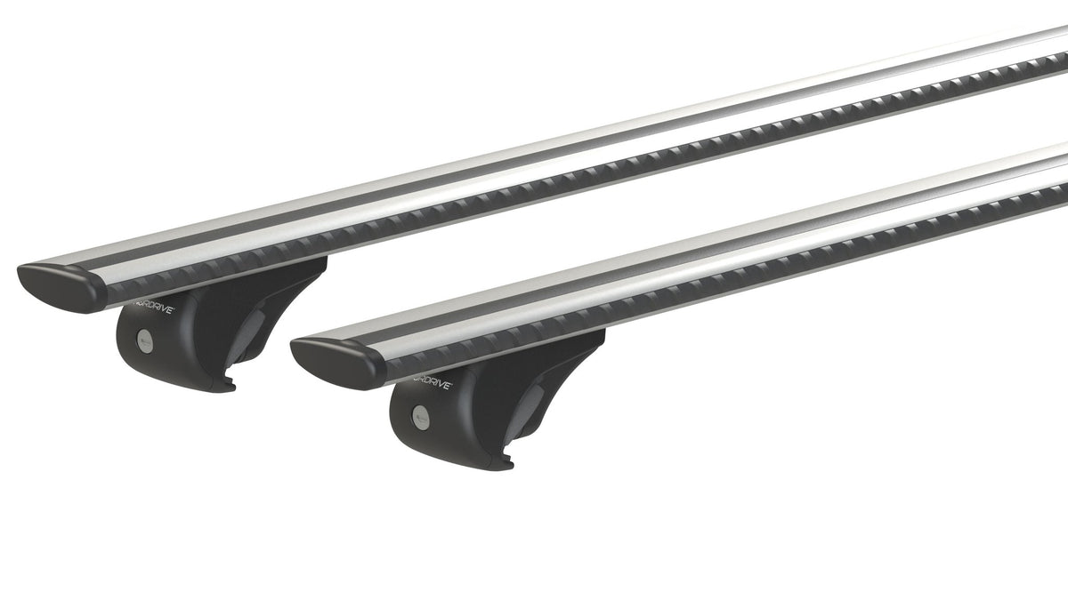 Nordrive Silenzio Rail, coppia barre portatutto in alluminio - M - 120 cm N15095