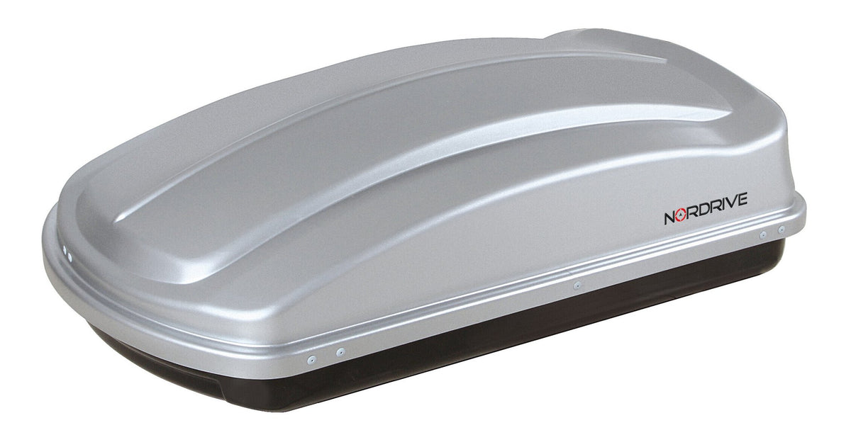Nordrive Box 330 Box Tetto in ABS 330 L - Grigio Goffrato