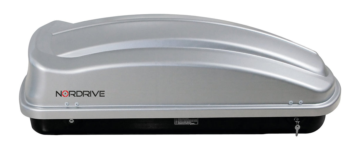 Nordrive Box 330 Box Tetto in ABS 330 L - Grigio Goffrato