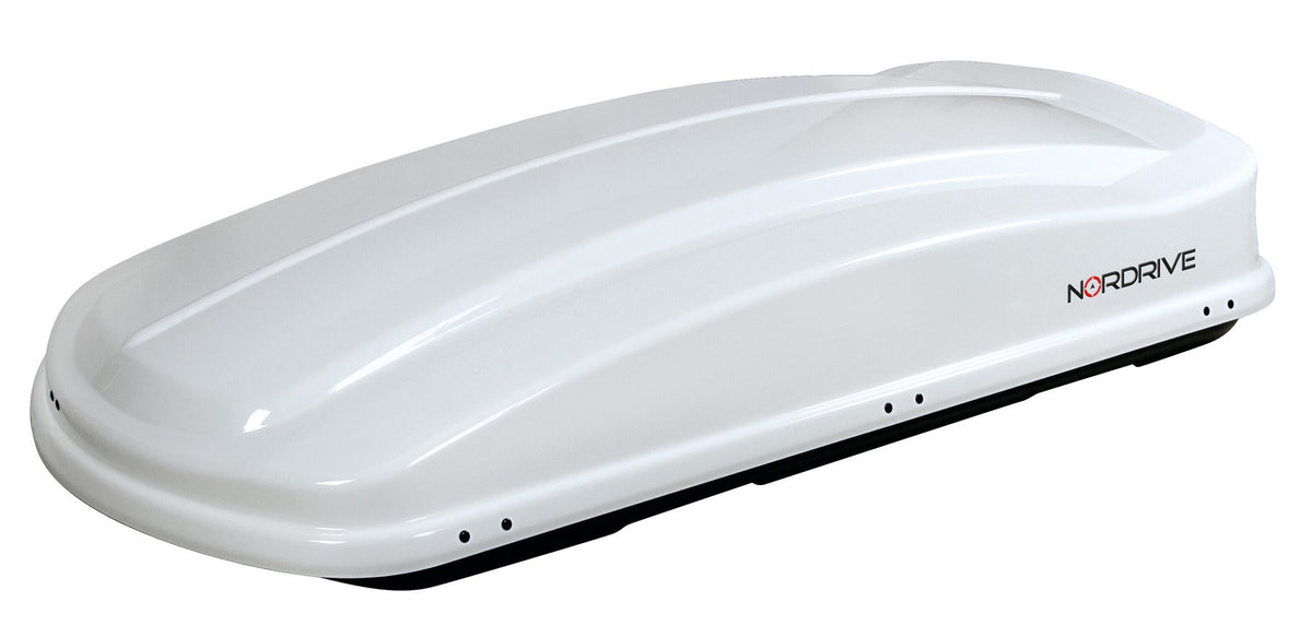 Nordrive Box 530, box tetto in ABS, 530 litri - Bianco lucido N60023